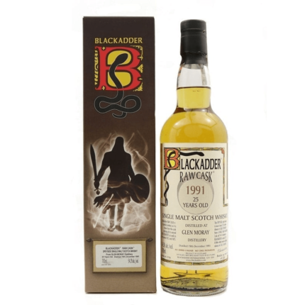 Blackadder Raw Cask Glen Moray 25 Year 1991 Scotch