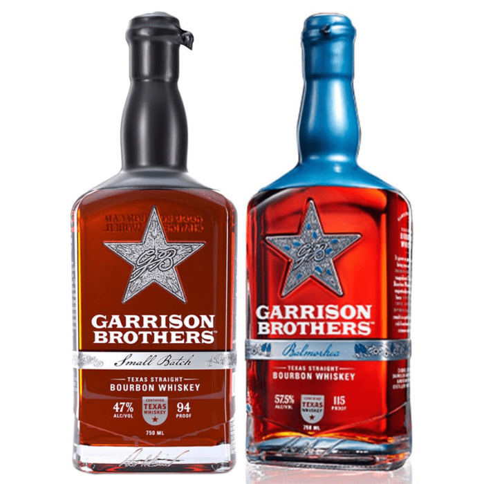 Garrison Brothers Balmorhea 2021 & Small Batch Bourbon Set 2/750ml