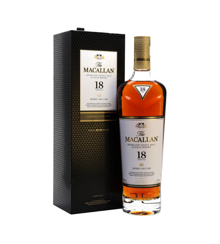 Buy Macallan 18 Years Sherry Oak Scotch Whiskey Online