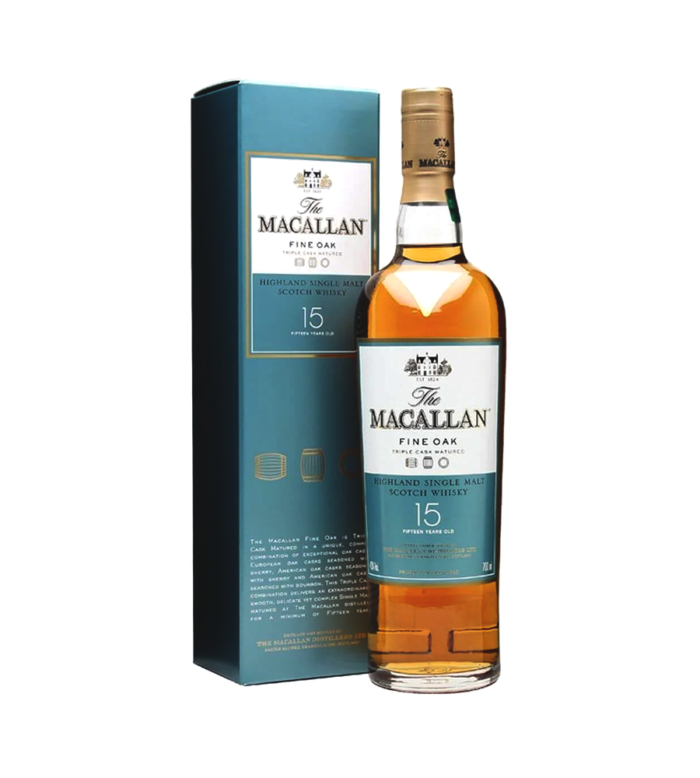 Buy The Macallan Fine Oak 15 Years  Old Scotch Whiskey Online