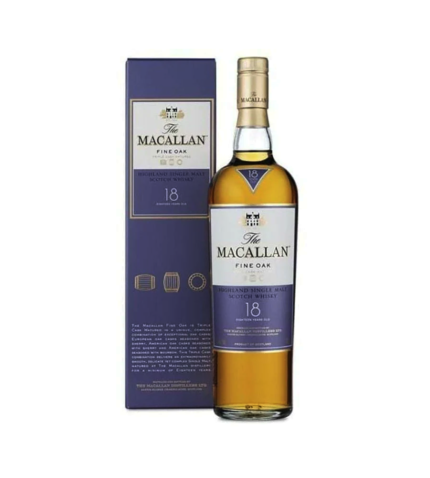 Buy Macallan Fine Oak 18 years old scotch whiskey Online
