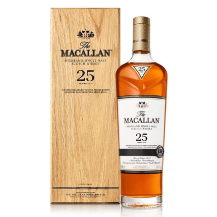 Macallan Sherry Oak 25 Year 2019 Release Scotch Whiskey 750ml