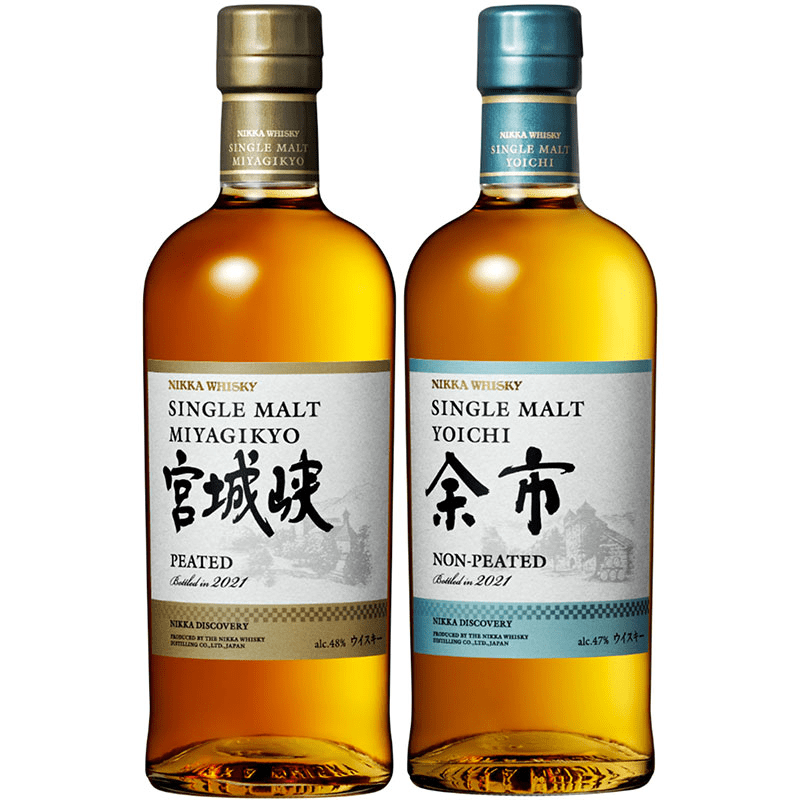Nikka Discovery Miyagikyo & Yoichi 2021 Single Malt Whiskey 2/750ml