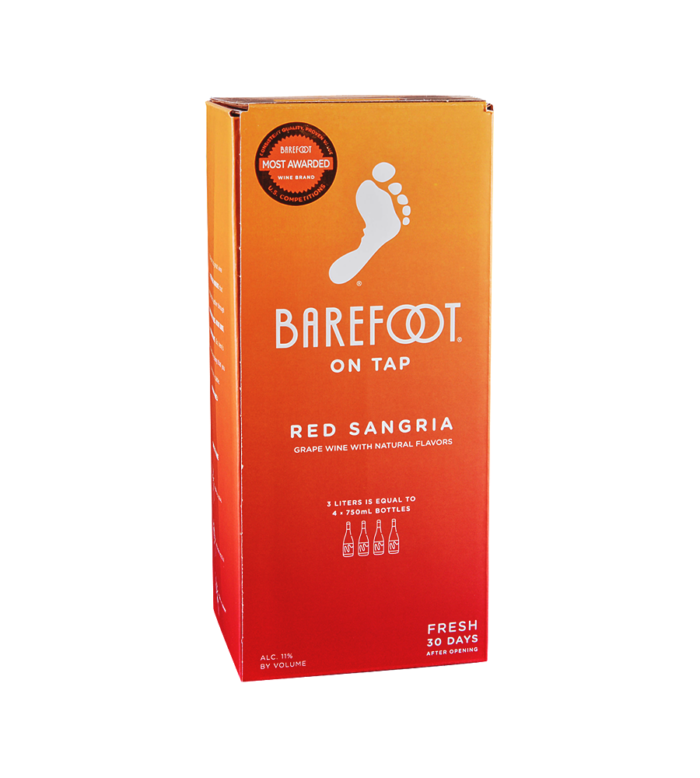 Buy Barefoot Red Sangria 3.0L For Sale Online