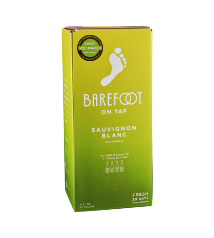 Buy Barefoot Sauvignon Blanc 3.0L For Sale Online